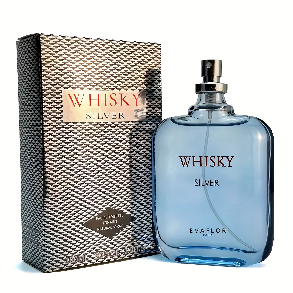 Men'S Eau de Parfum 100ml/3.4oz - Long-Lasting Woody & Citrus Scent, Elegant Blue Glass Bottle with Black Cap, Perfect Gift for Boyfriend, Husband, or Loved One, Unique Men'S Fragrance, Men'S Fragrance, Sleek Bottle Design, Quality Perfume Bottle