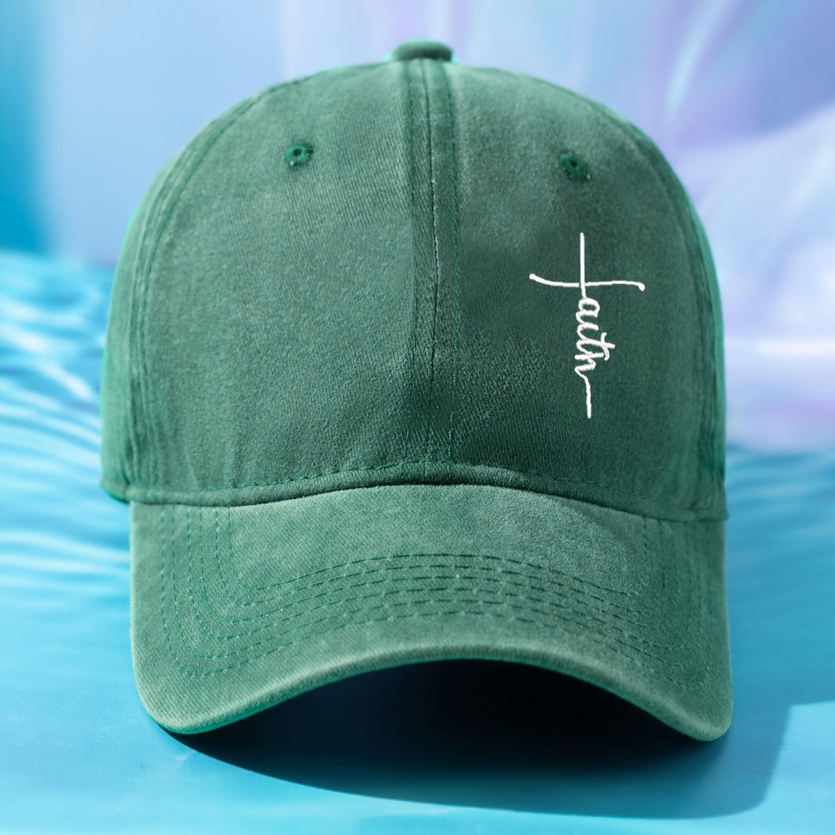 Embroidered Baseball Cap Washed Distressed Unisex Dad Hat Hip Hop Sun Hats For Women Men
